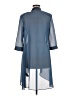 Maya Brooke 100% Polyester Blue Kimono Size 8 - photo 2