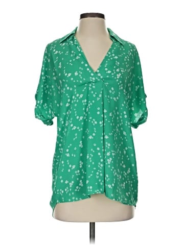 CAbi Short Sleeve Blouse (view 1)