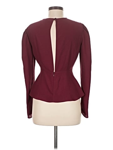 Topshop Long Sleeve Blouse (view 2)