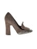 Halston Gray Brown Heels Size EU 37 - photo 1