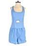 Unbranded Solid Blue Romper Size XXS (estimated) - photo 1