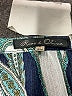 Rose + Olive Blue Long Sleeve Blouse Size S - photo 7