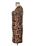 Shein Graphic Brown Cocktail Dress Size L - photo 5