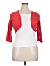 Roaman's Solid Red Cardigan Size 14 (M) - photo 1