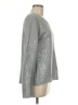 Sparkle & Fade 100% Acrylic Metallic Silver Pullover Sweater Size M - photo 4