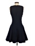 Aqua Solid Black Cocktail Dress Size S - photo 2