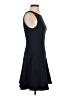 Aqua Solid Black Cocktail Dress Size S - photo 4