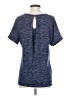 Christopher & Banks Blue Short Sleeve T-Shirt Size S (petite) - photo 2