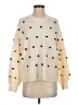 Madewell Polka Dots Ivory Pullover Sweater Size S - photo 1