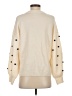 Madewell Polka Dots Ivory Pullover Sweater Size S - photo 2