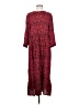 Zara 100% Polyester Red Casual Dress Size S - photo 1