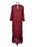 Zara 100% Polyester Red Casual Dress Size S - photo 2