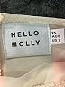 Hello Molly Metallic Ivory Cocktail Dress Size 2 - photo 4