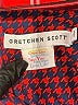 Gretchen Scott Designs Plaid Red 3/4 Sleeve Button-Down Shirt Size XS - photo 7
