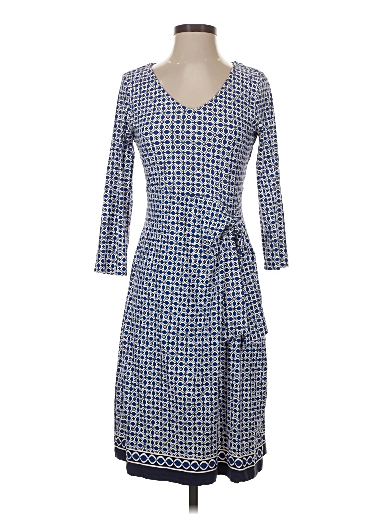 Pre-owned Talbots Casual Dress In Blue