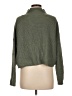 By Together Green Turtleneck Sweater Size M - photo 2