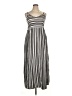 Eyeshadow Stripes Gray Casual Dress Size XL - photo 1