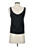 Topshop 100% Polyester Black Sleeveless Top Size 4 - photo 2