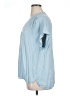 Nine West Blue Short Sleeve Blouse Size XL - photo 5