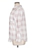 C&C California Checkered-gingham Pink Long Sleeve Blouse Size XL - photo 5