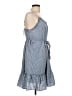 Hem & Thread Stripes Blue Casual Dress Size L - photo 4