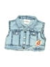 Rare Editions Blue Denim Vest Size 6 - photo 1