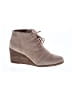 TOMS 100% Leather Tan Ivory Ankle Boots Size 8 1/2 - photo 1