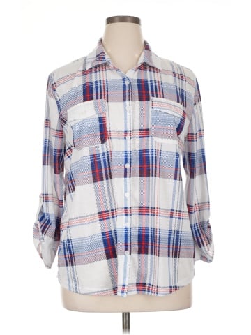 New York Laundry 3/4 Sleeve Blouse (view 1)