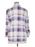 New York Laundry 100% Polyester Plaid White 3/4 Sleeve Blouse Size 1X - photo 2