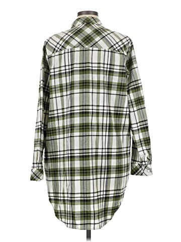 Hue Long Sleeve Button-Down Shirt (view 2)