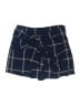 Leith Plaid Blue Casual Skirt Size L - photo 1