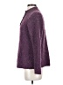 Appleseeds Tweed Purple Pullover Sweater Size M (petite) - photo 5