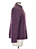 Appleseeds Tweed Purple Pullover Sweater Size M (petite) - photo 4