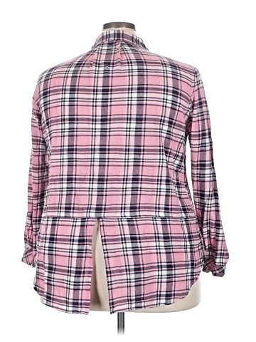 Ruff Hewn Long Sleeve Button-Down Shirt (view 2)