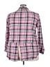 Ruff Hewn 100% Cotton Plaid Pink Long Sleeve Button-Down Shirt Size 3X - photo 2