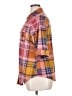 Assorted Brands 100% Polyester Plaid Pink 3/4 Sleeve Blouse Size 1X - photo 5