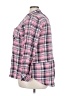 Ruff Hewn 100% Cotton Plaid Pink Long Sleeve Button-Down Shirt Size 3X - photo 5