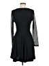 Shein Solid Black Cocktail Dress Size 6 - photo 2
