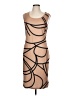 Shein Graphic Tan Cocktail Dress Size L - photo 1