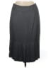 Carlisle 100% Acetate Solid Gray Formal Skirt Size 6 - photo 2