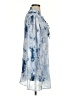 SkyLar Rose 100% Polyester Tie-dye Blue Casual Dress Size S - photo 4