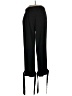 Unbranded Solid Black Casual Pants Size 0X - photo 2