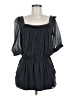 Ya Da 100% Silk Black 3/4 Sleeve Silk Top Size M - photo 1