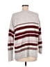 Peyton Primrose Stripes Gray Pullover Sweater Size M - photo 2