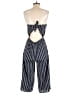 Lulus Stripes Blue Jumpsuit Size XS - photo 2