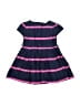 Ralph Lauren 100% Polyester Stripes Blue Dress 3-6 MO / 6 MO - photo 2