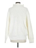 Dex Solid Ivory Turtleneck Sweater Size M - photo 2
