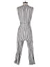 Laundry by Shelli Segal Stripes Gray Jumpsuit Size 4 - photo 2