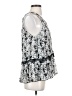 CAbi 100% Polyester Silver Sleeveless Blouse Size S - photo 4