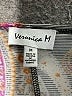Veronica M. Paisley Gray Casual Dress Size M - photo 6